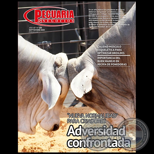 PECUARIA & NEGOCIOS - AÑO 17 NÚMERO 194 - REVISTA SEPTIEMBRE 2020 - PARAGUAY